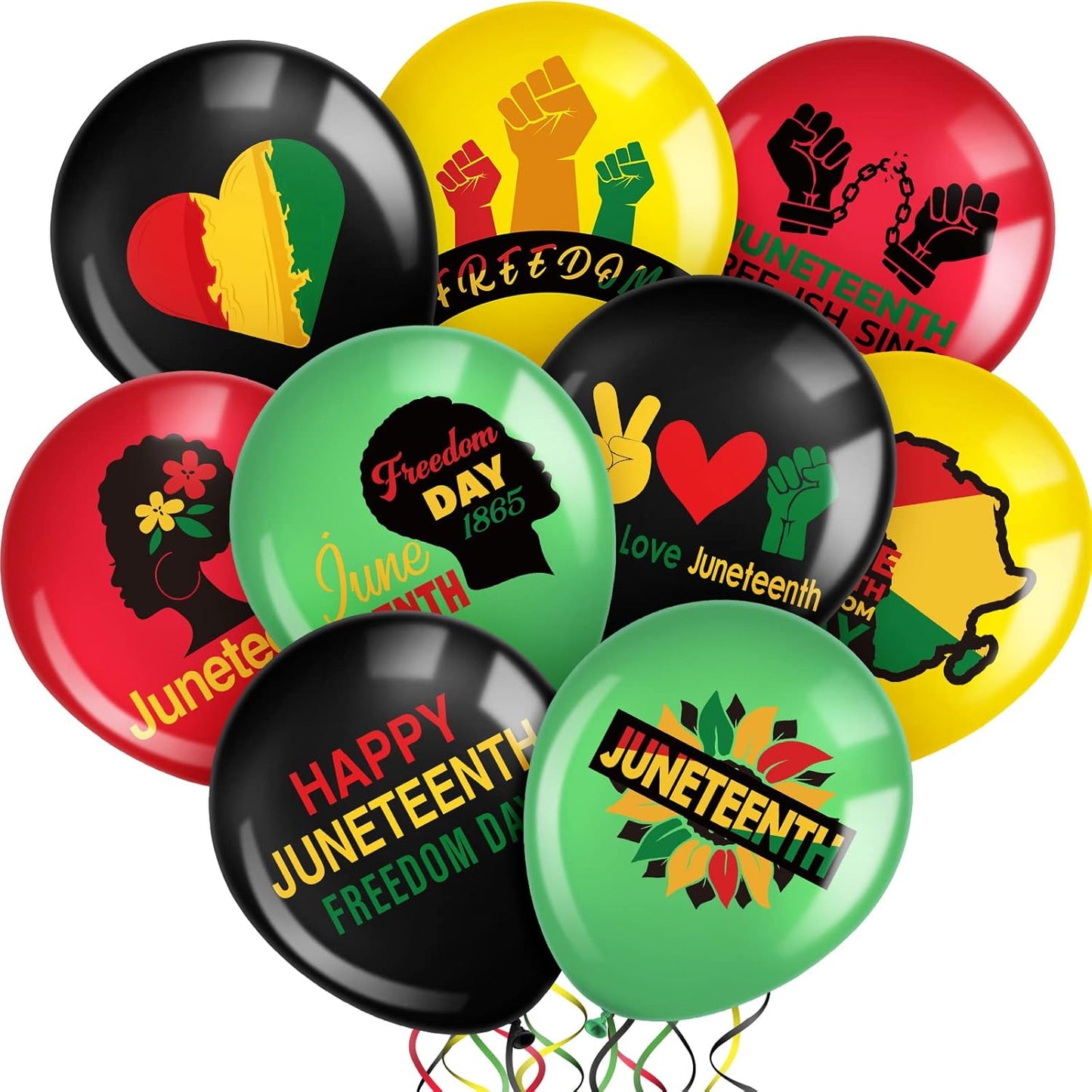 Juneteenth Balloons