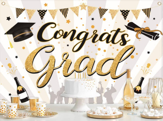 Vinyl Backdrops-Graduation