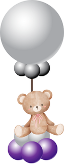 Jumbo Latex Balloon Stands