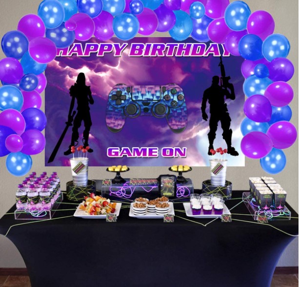 Vinyl Backdrops-Birthday