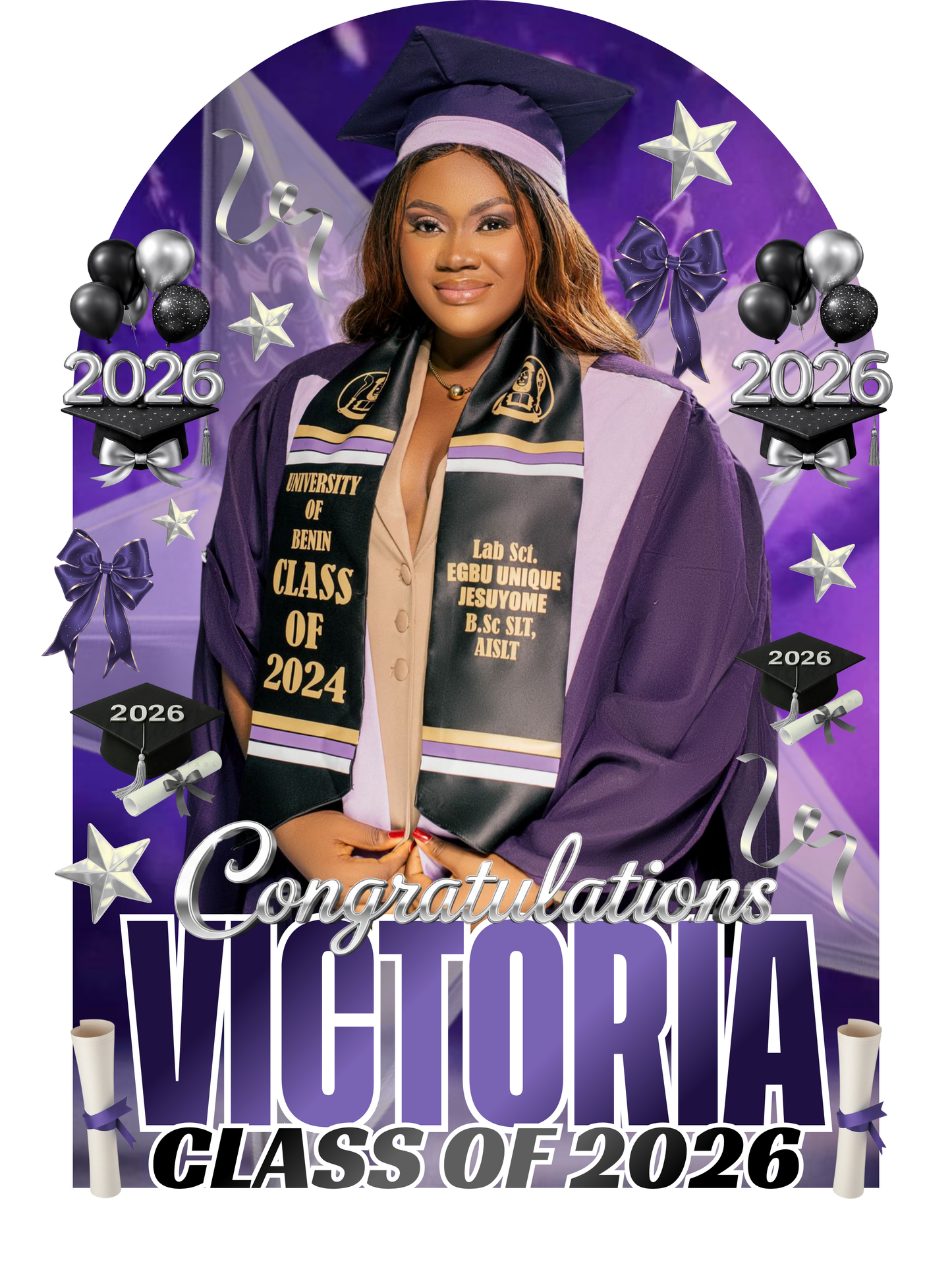 Grad Photo Board