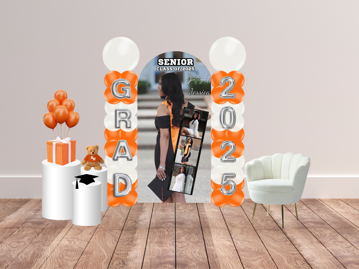 Grad Balloon Column Set