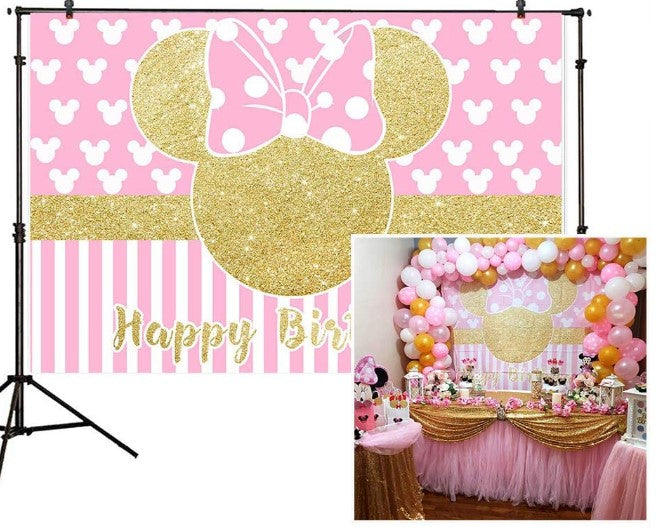 Vinyl Backdrops-Birthday