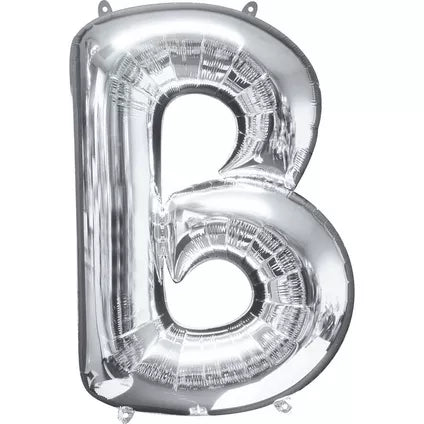 Foil Letter Balloon-Silver