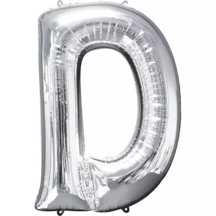 Foil Letter Balloon-Silver