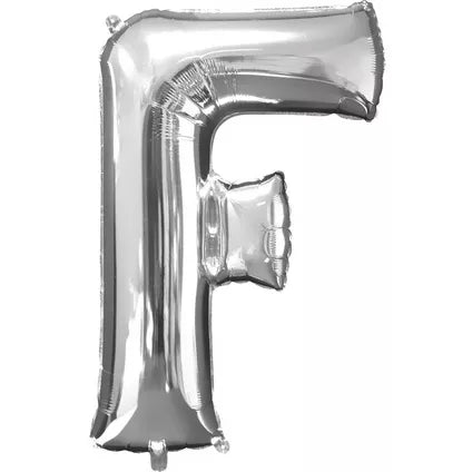 Foil Letter Balloon-Silver