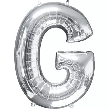 Foil Letter Balloon-Silver