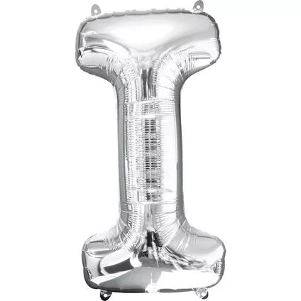 Foil Letter Balloon-Silver
