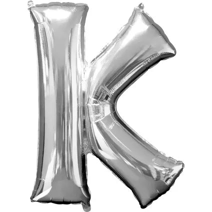Foil Letter Balloon-Silver