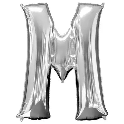 Foil Letter Balloon-Silver