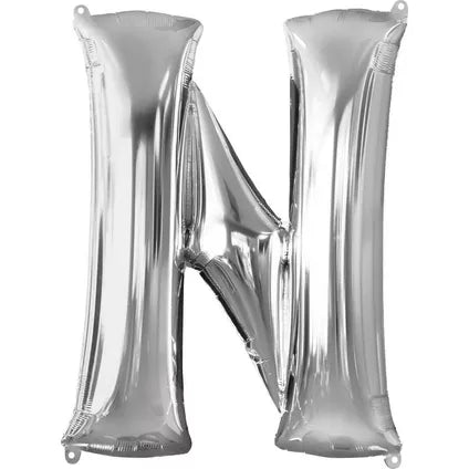 Foil Letter Balloon-Silver