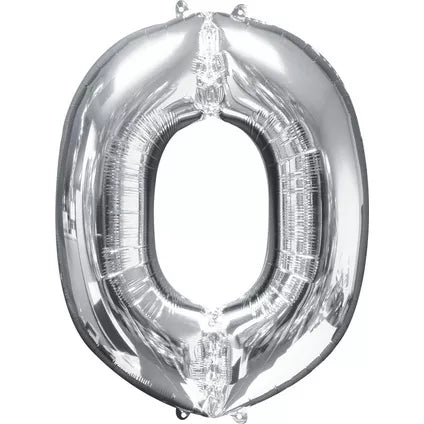 Foil Letter Balloon-Silver