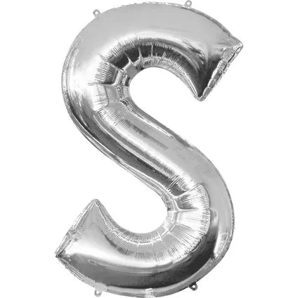 Foil Letter Balloon-Silver