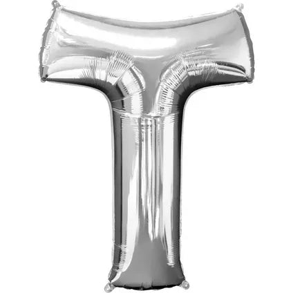 Foil Letter Balloon-Silver