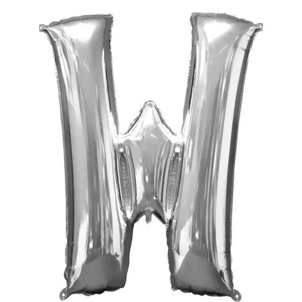 Foil Letter Balloon-Silver