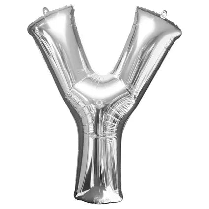 Foil Letter Balloon-Silver