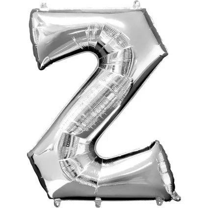 Foil Letter Balloon-Silver