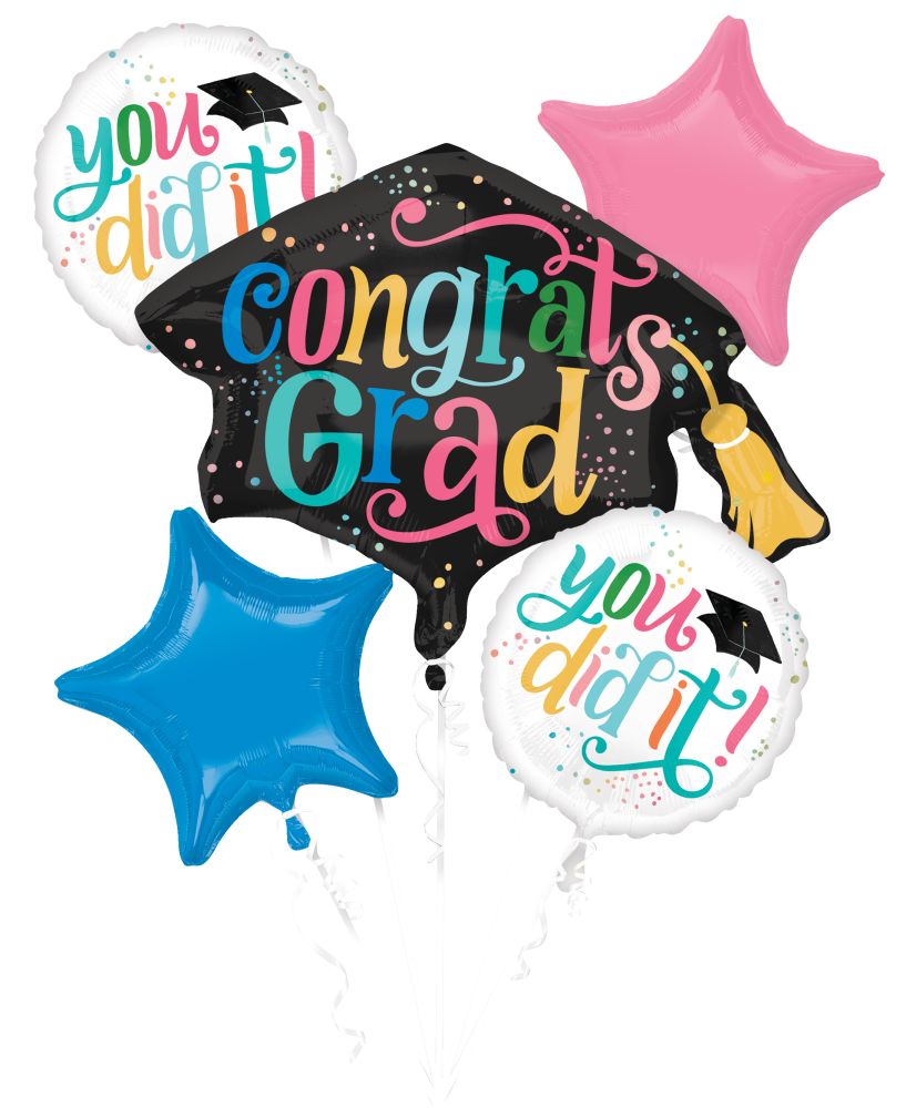 Balloon Bouquet-Graduation