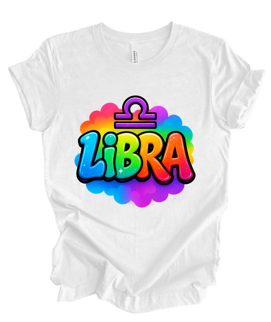 Libra Rainbow Clouds