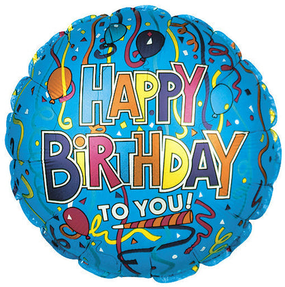 Single Birthday Balloons