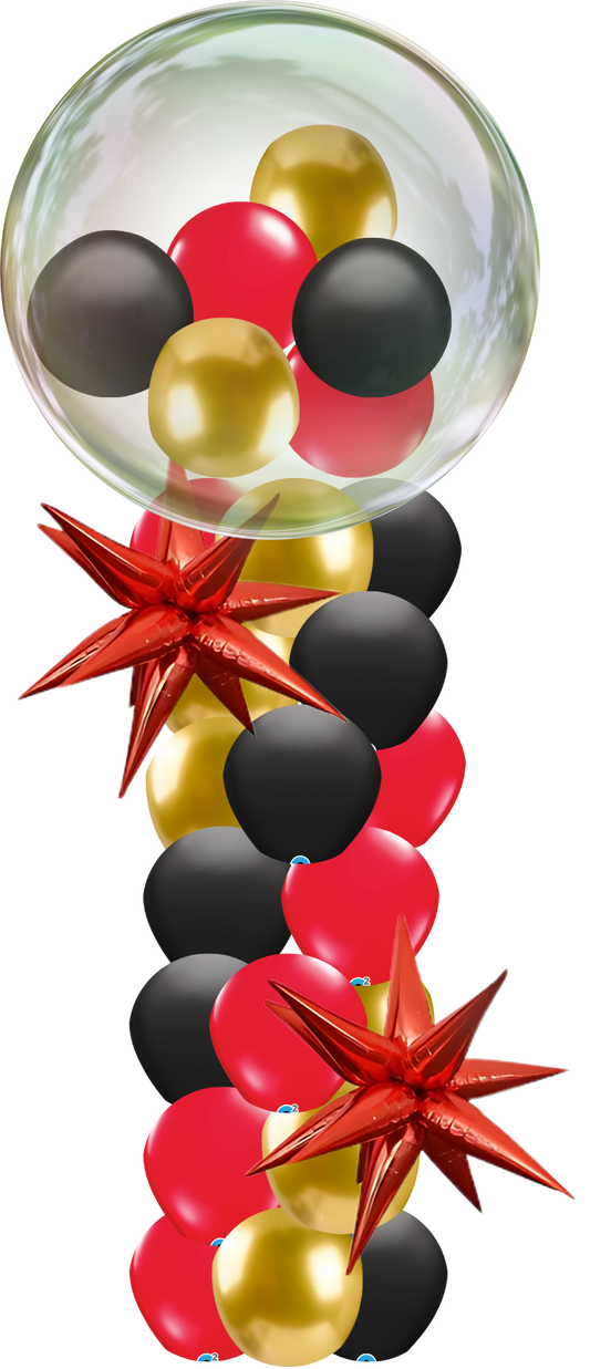 Prom Balloon Columns