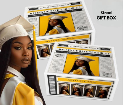 Grad Party Favor Gift Box Set