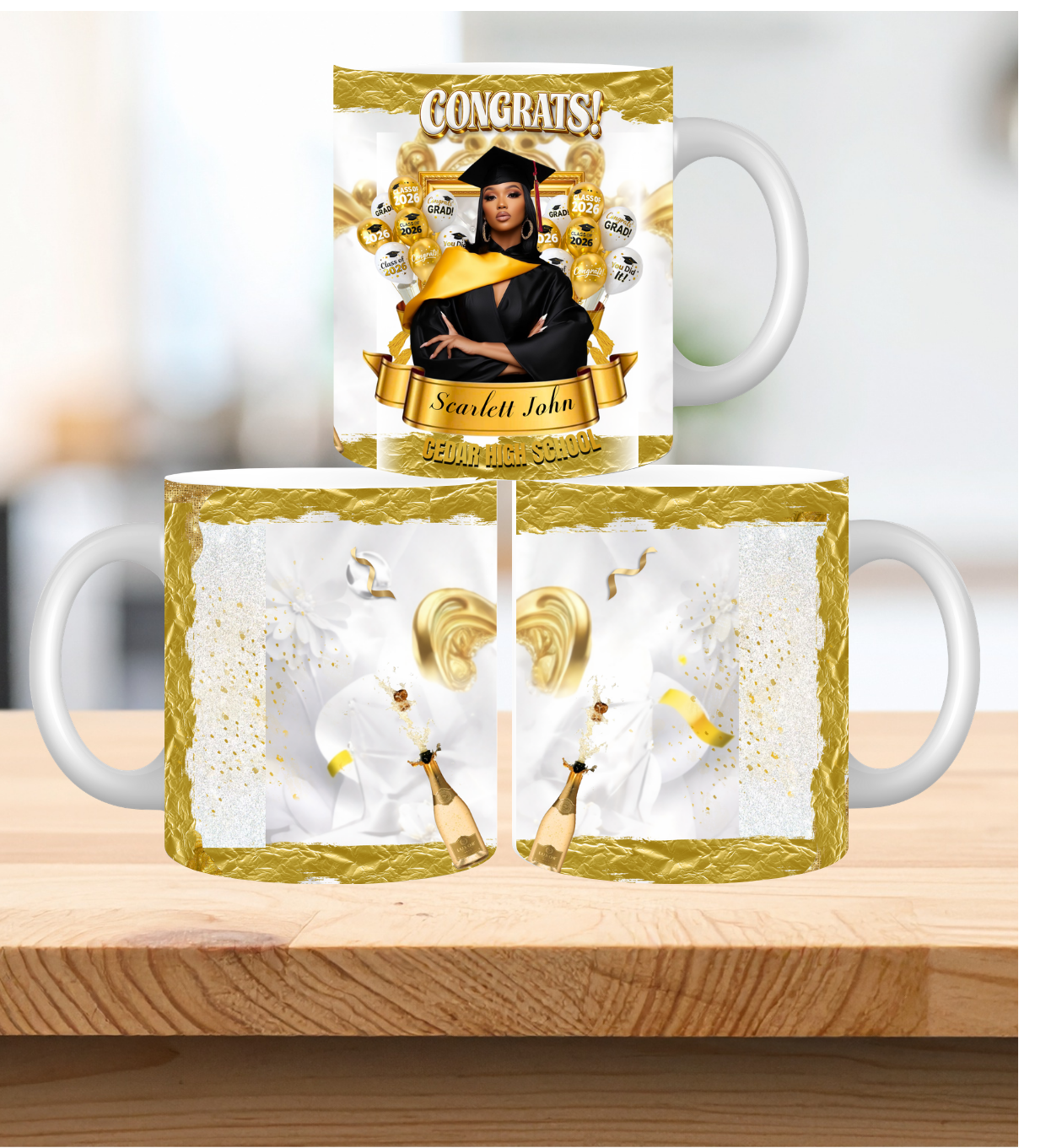 Grad Mugs