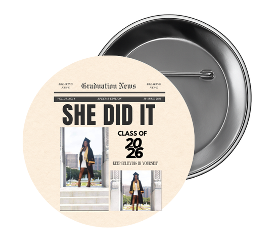 Grad Button