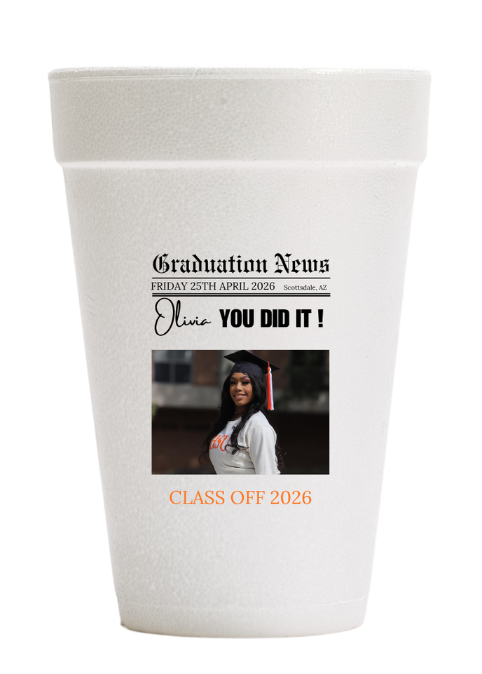 Grad Party Cups