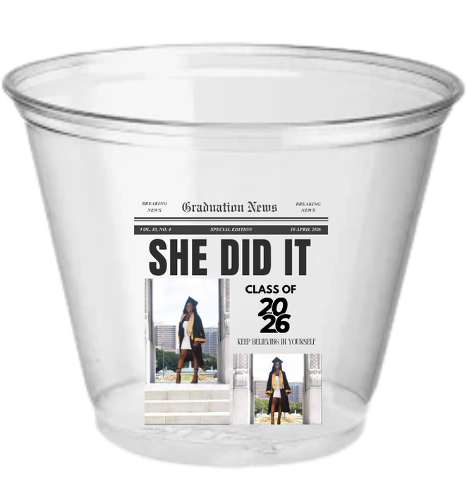 Grad Party Cups