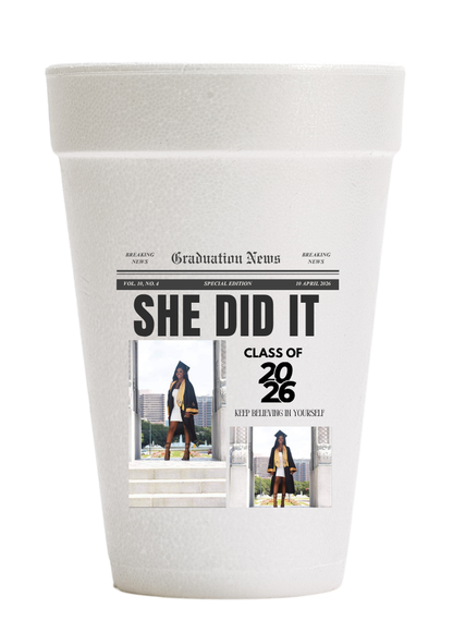 Grad Party Cups