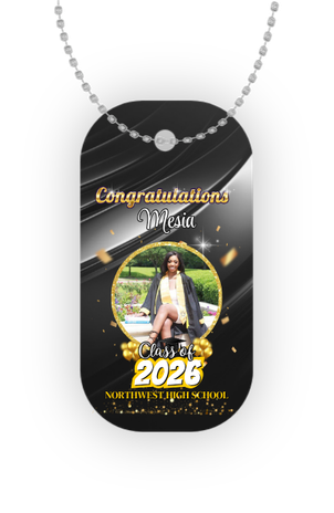 Grad Dog Tag