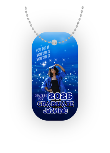 Grad Dog Tag