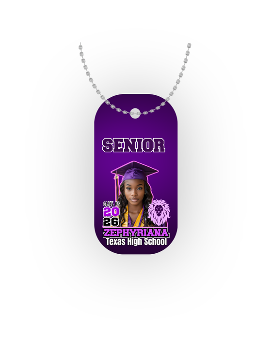 Grad Dog Tag