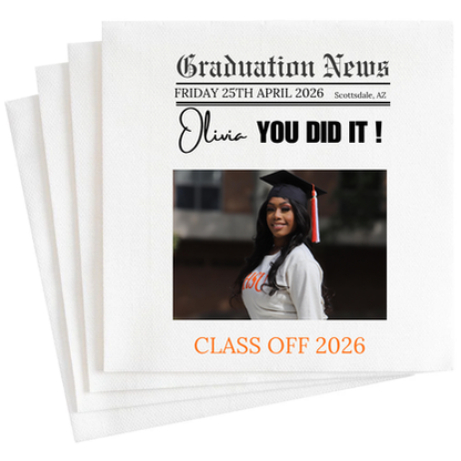 Grad Party Napkins