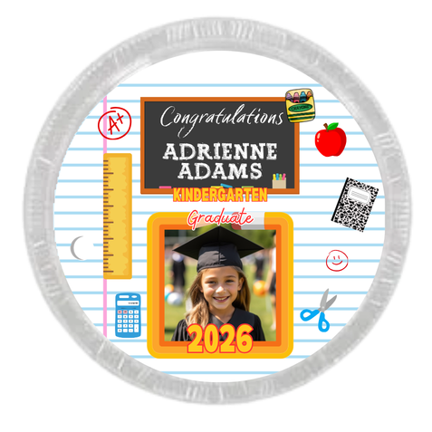 Grad Party Plates
