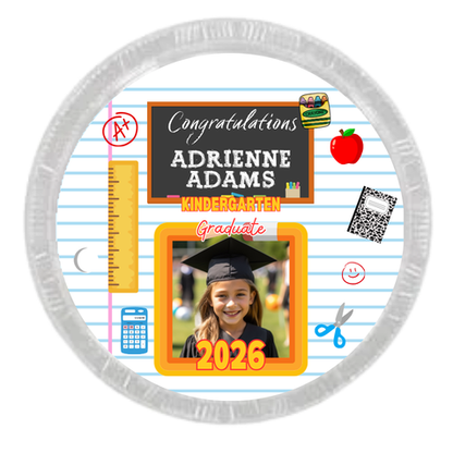 Grad Party Plates