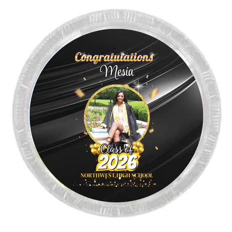 Grad Party Plates