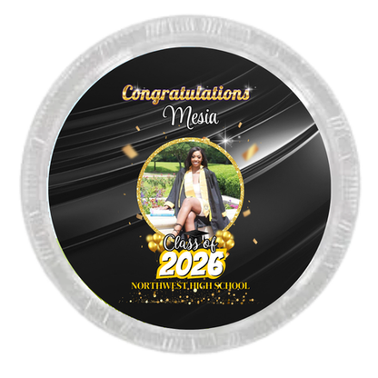Grad Party Plates