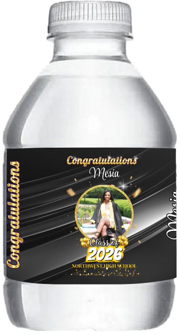 Grad Water Bottle Wraps(Wraps Only)
