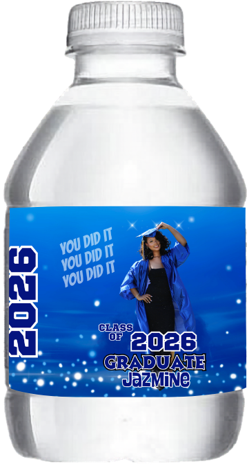 Grad Water Bottle Wraps(Wraps Only)