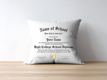 Grad Pillows