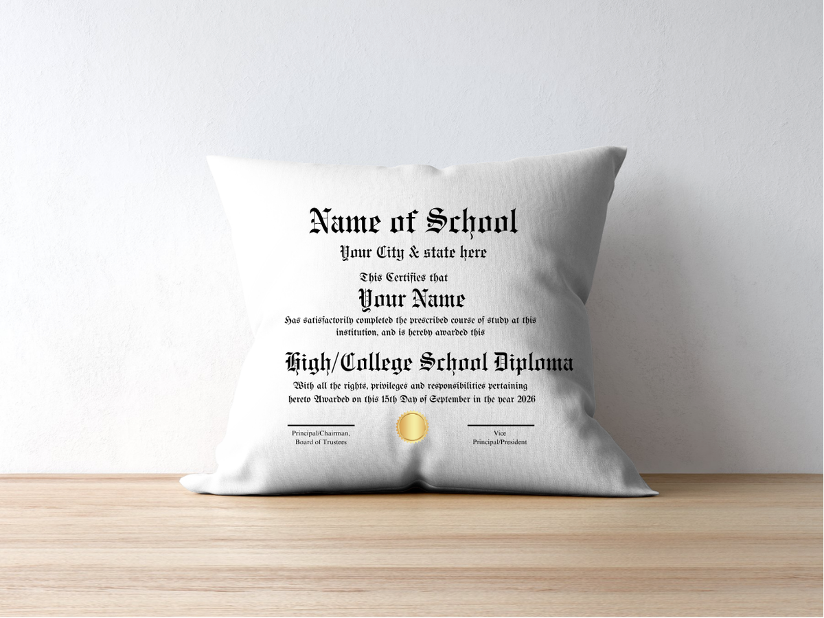 Grad Pillows