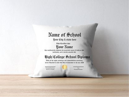 Grad Pillows