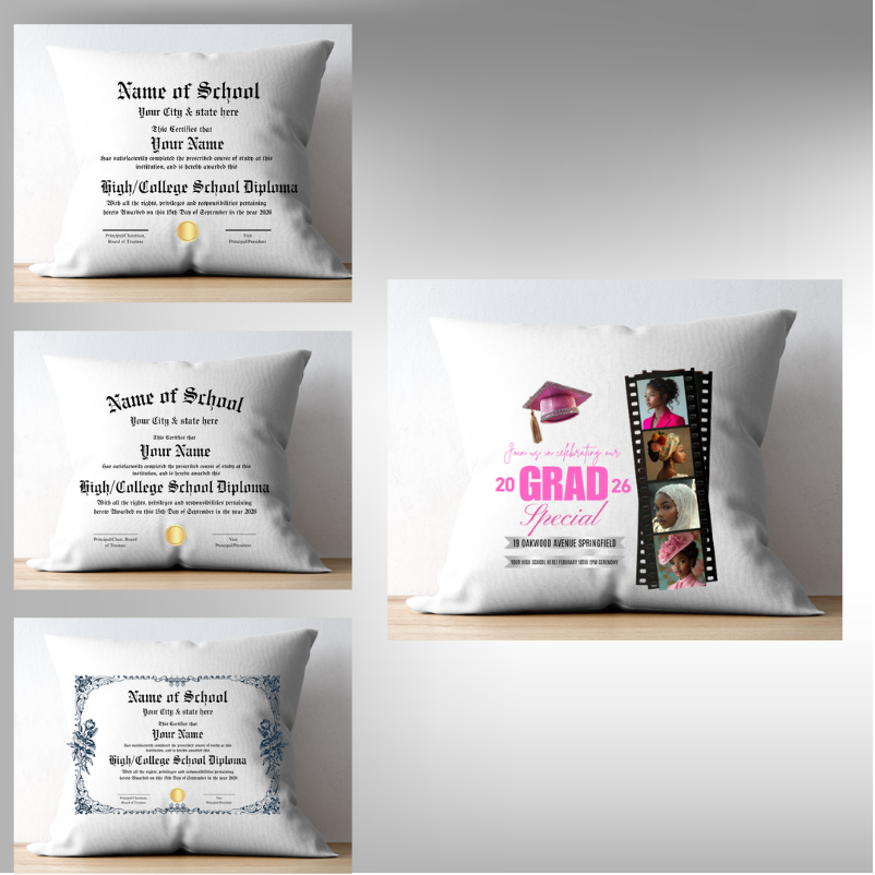 Grad Pillows