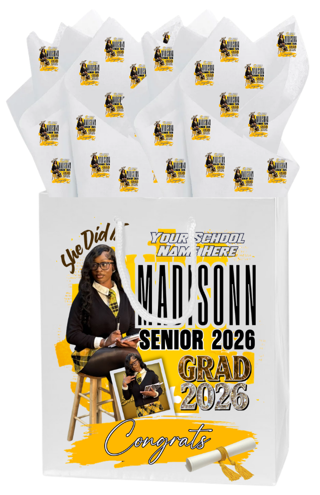 Customized Grad Gift Tissue