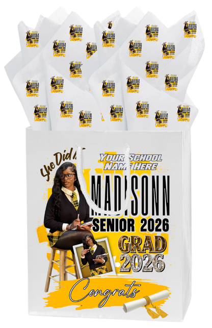 Customized Grad Gift Tissue