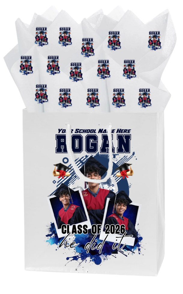 Customized Grad Gift Tissue