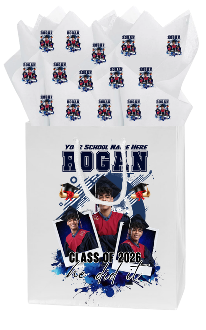 Customized Grad Gift Tissue