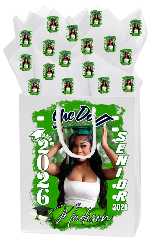 Customized Grad Gift Tissue